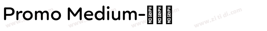 Promo Medium字体转换